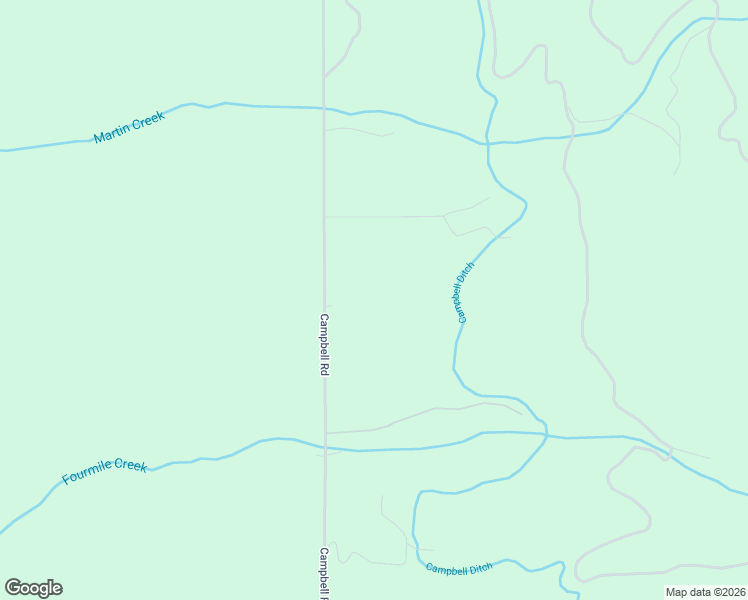 map of restaurants, bars, coffee shops, grocery stores, and more near 4034 Campbell Road in New Meadows