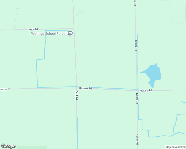 map of restaurants, bars, coffee shops, grocery stores, and more near 1780 Dahl Road in Marinette