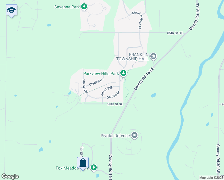 map of restaurants, bars, coffee shops, grocery stores, and more near 330 4th St SW in Delano
