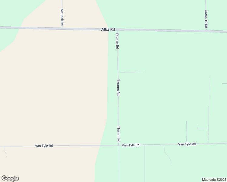 map of restaurants, bars, coffee shops, grocery stores, and more near 412-598 Thumm Road in Gaylord