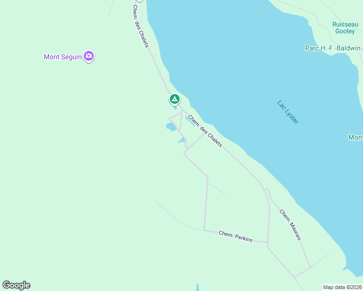 map of restaurants, bars, coffee shops, grocery stores, and more near 385 Chemin des Chalets in Coaticook