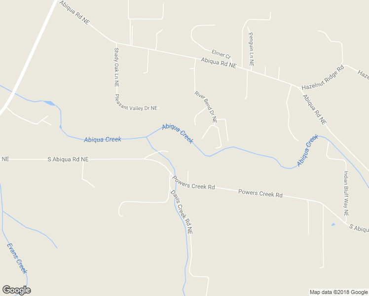 map of restaurants, bars, coffee shops, grocery stores, and more near 6747 Tessa Lane Northeast in Silverton