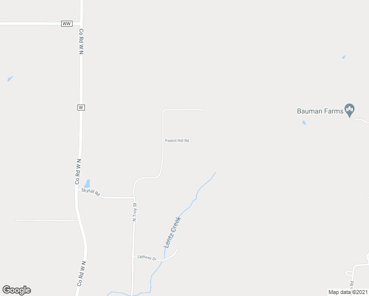 map of restaurants, bars, coffee shops, grocery stores, and more near 1251 Forest Hill Road in Wausau