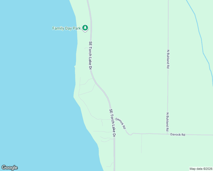 map of restaurants, bars, coffee shops, grocery stores, and more near 597 Southeast Torch Lake Drive in Bellaire