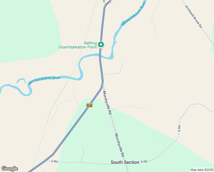 map of restaurants, bars, coffee shops, grocery stores, and more near 3 Murchyville Road in South Section