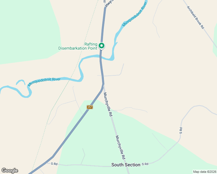 map of restaurants, bars, coffee shops, grocery stores, and more near 3 Murchyville Road in South Section