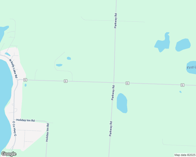 map of restaurants, bars, coffee shops, grocery stores, and more near 9955 County Road G in Suring
