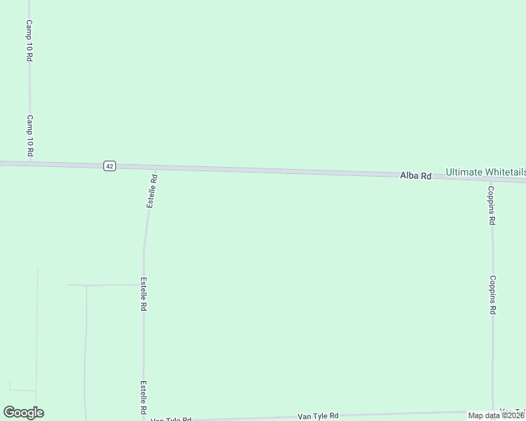 map of restaurants, bars, coffee shops, grocery stores, and more near 6521 Alba Road in Gaylord