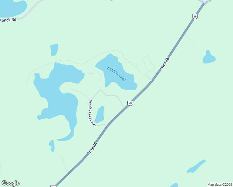 map of restaurants, bars, coffee shops, grocery stores, and more near 34 Bentley Lake Loop in FARA