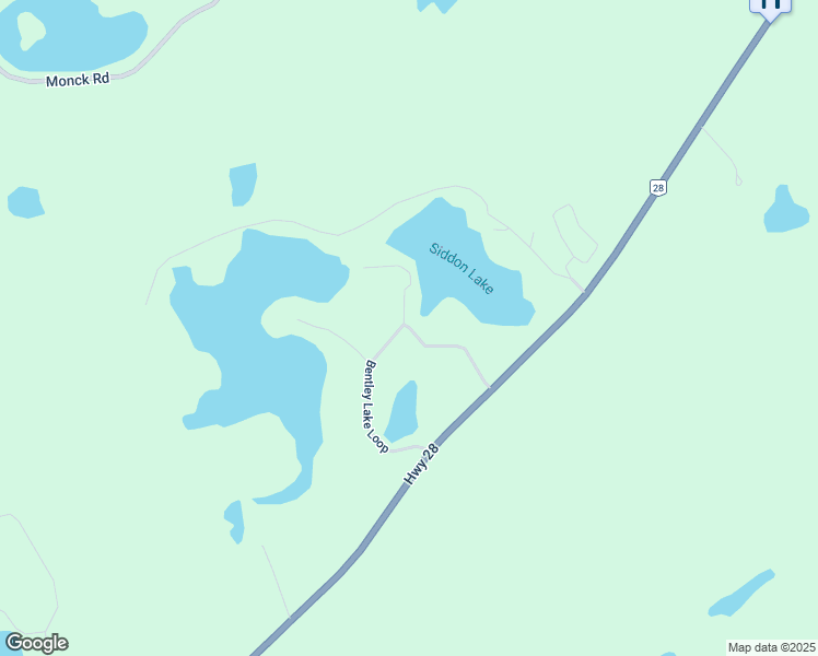 map of restaurants, bars, coffee shops, grocery stores, and more near 78 Bentley Lake Loop in Harcourt
