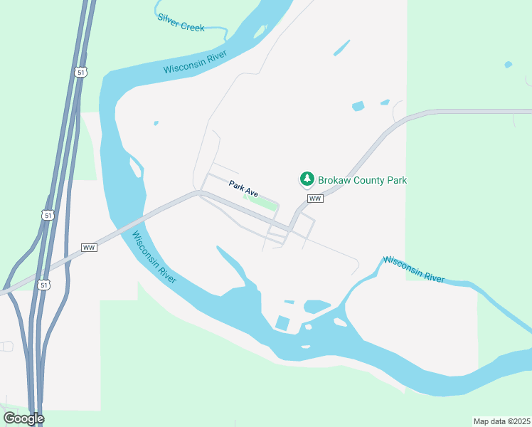 map of restaurants, bars, coffee shops, grocery stores, and more near 404 Everest Avenue in Brokaw
