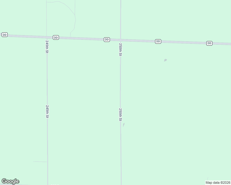 map of restaurants, bars, coffee shops, grocery stores, and more near 1166 250th Street in Woodville