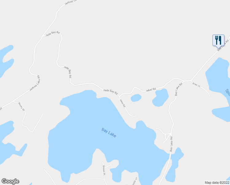 map of restaurants, bars, coffee shops, grocery stores, and more near 15 Jade Bay Road in Harcourt