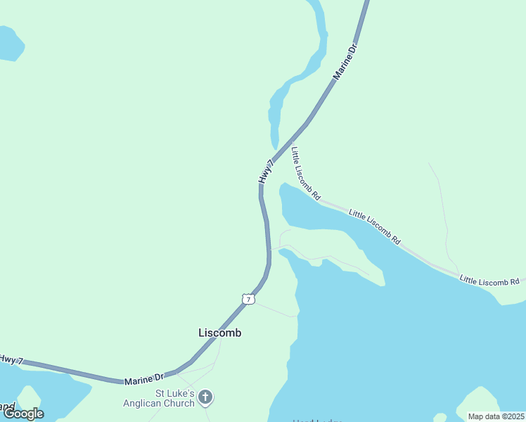 map of restaurants, bars, coffee shops, grocery stores, and more near 5067 Nova Scotia Trunk 7 in Marie Joseph