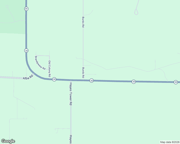 map of restaurants, bars, coffee shops, grocery stores, and more near 400-534 Burdo Road in Gaylord