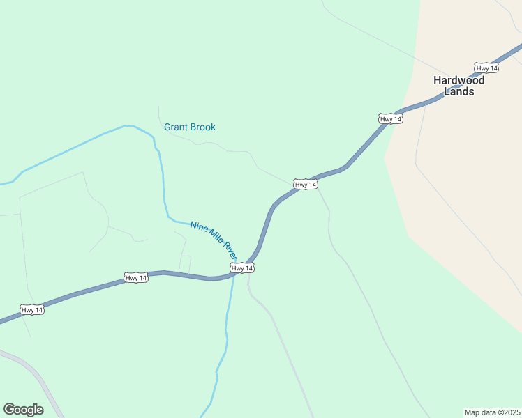 map of restaurants, bars, coffee shops, grocery stores, and more near 7693 Nova Scotia Trunk 14 in Nine Mile River