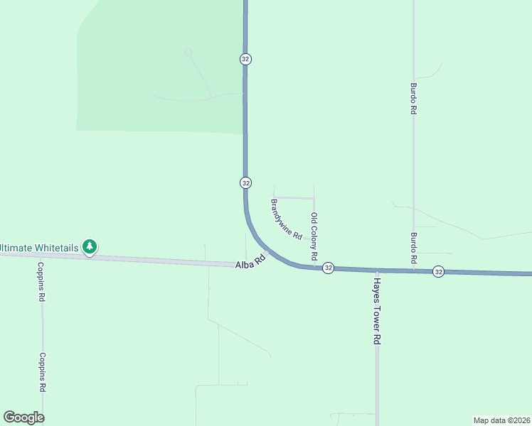 map of restaurants, bars, coffee shops, grocery stores, and more near 226-246 Brandywine Road in Gaylord