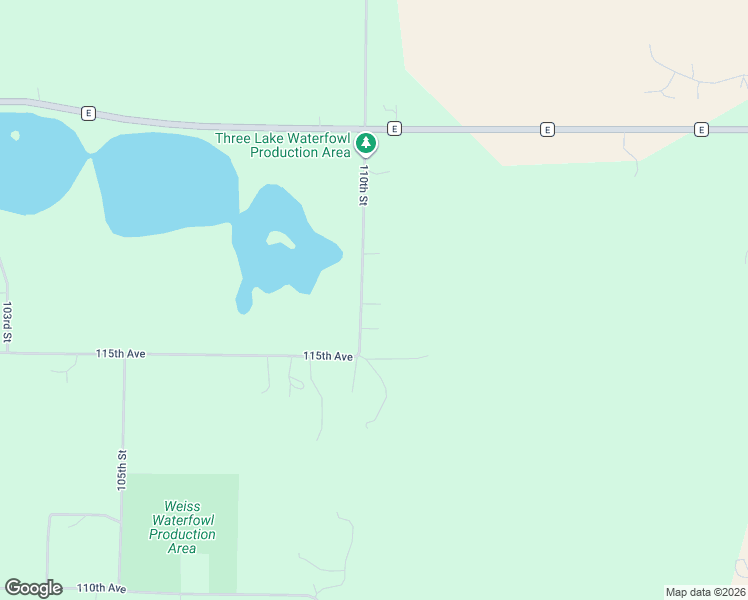 map of restaurants, bars, coffee shops, grocery stores, and more near 1157 110th Street in New Richmond