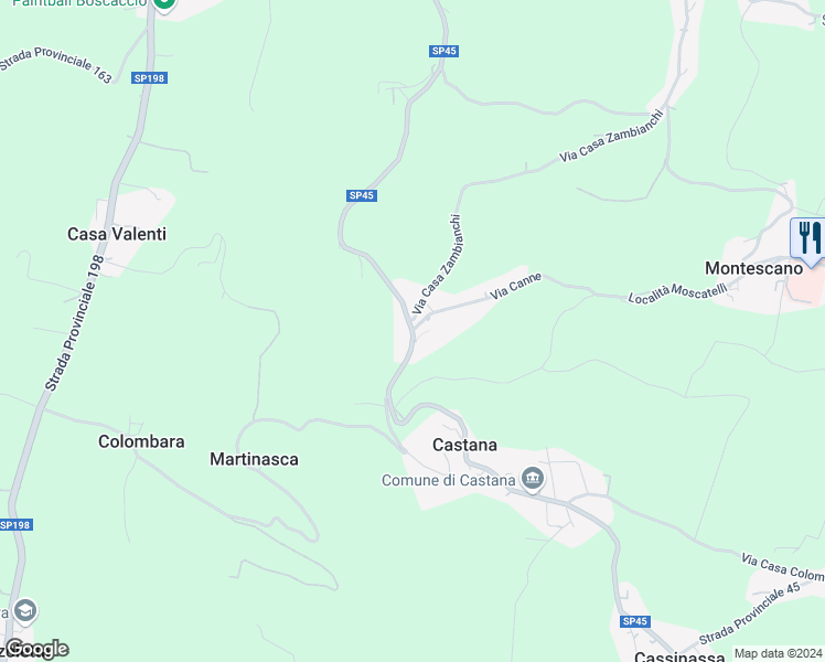 map of restaurants, bars, coffee shops, grocery stores, and more near 5 Via Roma in Palazzina