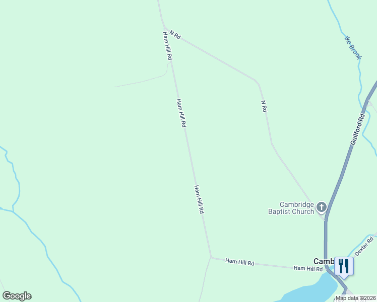 map of restaurants, bars, coffee shops, grocery stores, and more near Ham Hill Road in Cambridge