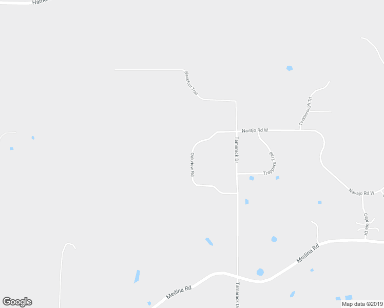 map of restaurants, bars, coffee shops, grocery stores, and more near 1399 Oakview Road in Long Lake