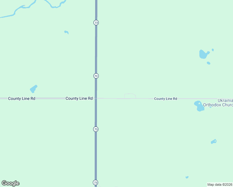map of restaurants, bars, coffee shops, grocery stores, and more near W14736 County Line Road in Thorp