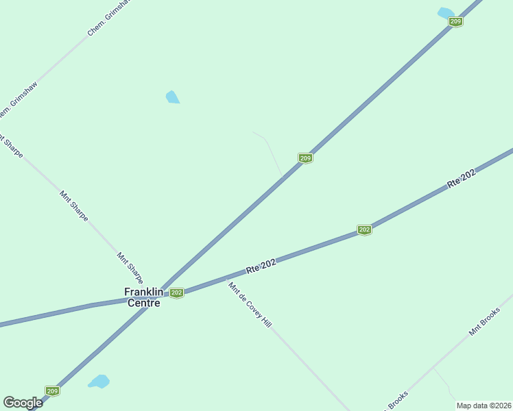map of restaurants, bars, coffee shops, grocery stores, and more near 1728 Québec 209 in Montérégie