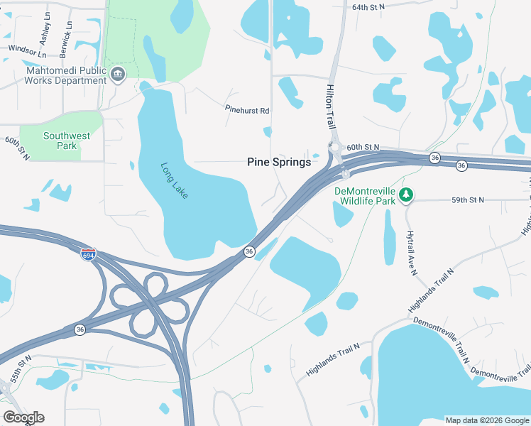map of restaurants, bars, coffee shops, grocery stores, and more near 5960 Warner Avenue South in Saint Paul