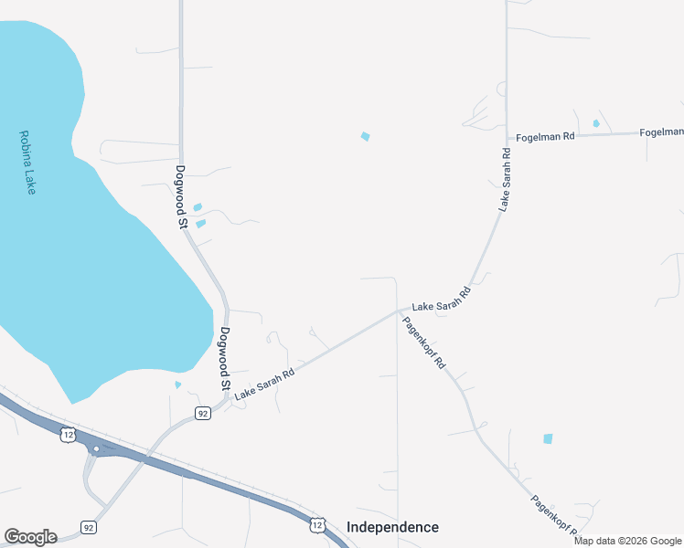 map of restaurants, bars, coffee shops, grocery stores, and more near 3035 Lake Sarah Road in Maple Plain