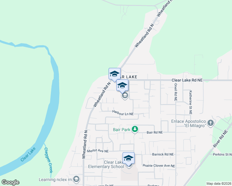 map of restaurants, bars, coffee shops, grocery stores, and more near 920 Marks Drive Northeast in Keizer