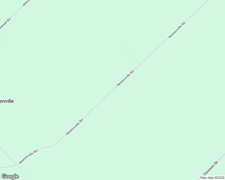 map of restaurants, bars, coffee shops, grocery stores, and more near Newtonville Road in Kings County