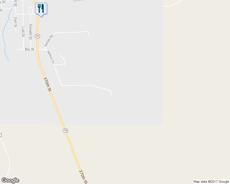 map of restaurants, bars, coffee shops, grocery stores, and more near 1257 Nelson Drive in Boyceville