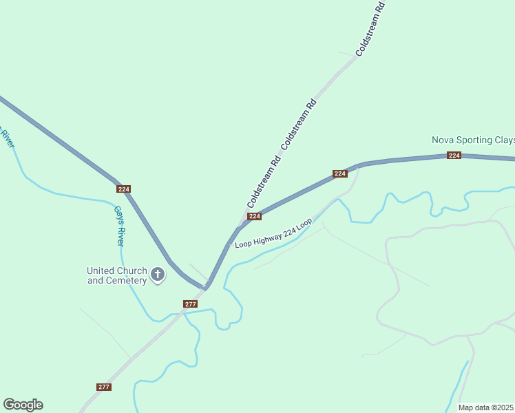 map of restaurants, bars, coffee shops, grocery stores, and more near 18 Coldstream Road in Gays River
