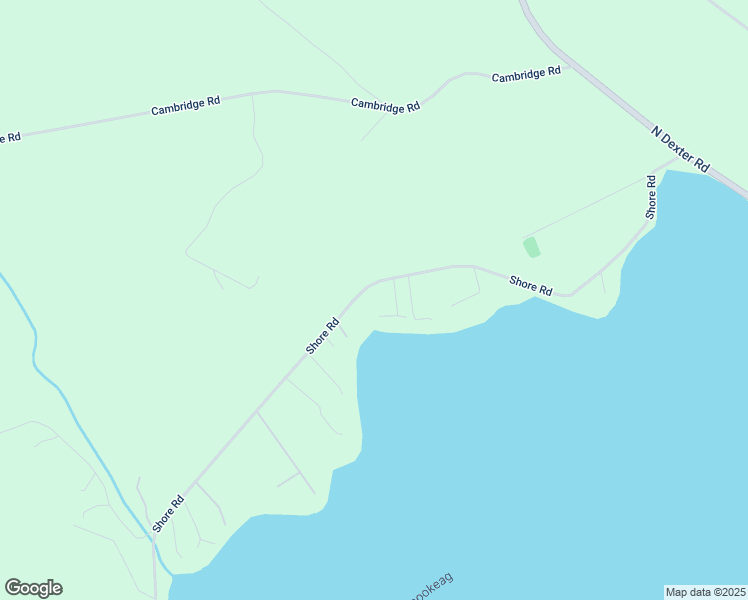 map of restaurants, bars, coffee shops, grocery stores, and more near 110 Shore Road in Dexter