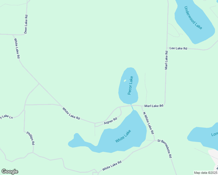9950 White Lake Road, Suring WI Walk Score