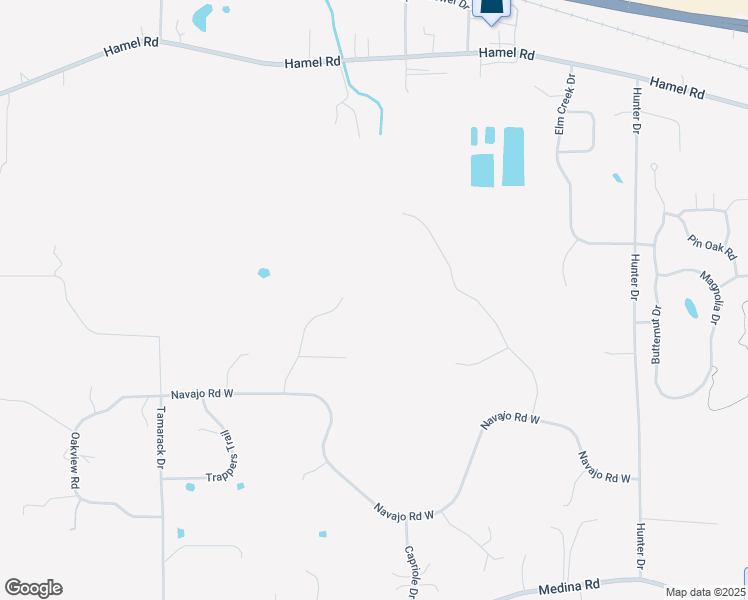 map of restaurants, bars, coffee shops, grocery stores, and more near 3175 Tuckborough Trl in Medina