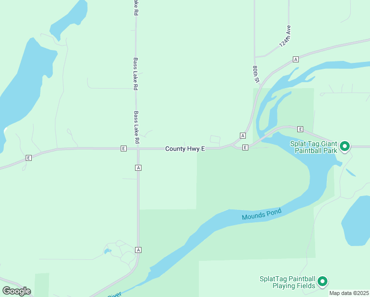 map of restaurants, bars, coffee shops, grocery stores, and more near County Highway East in Hudson