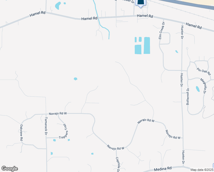 map of restaurants, bars, coffee shops, grocery stores, and more near 3175 Tuckborough Trl in Medina