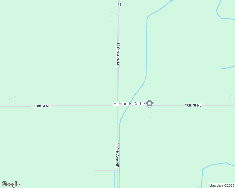map of restaurants, bars, coffee shops, grocery stores, and more near 1055 110th Avenue Northeast in Clara City