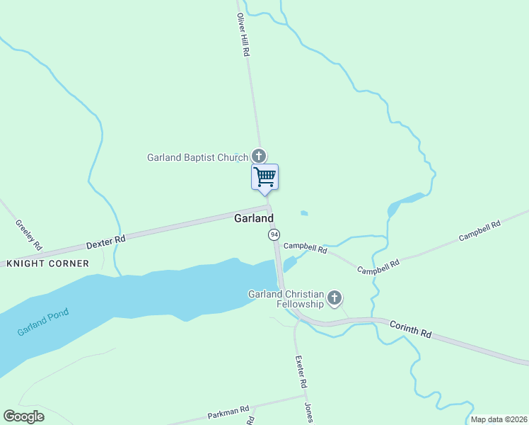 map of restaurants, bars, coffee shops, grocery stores, and more near 1 Oliver Hill Road in Garland