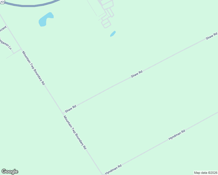 map of restaurants, bars, coffee shops, grocery stores, and more near 10095 Shaw Road in Mountain