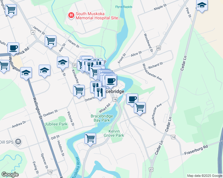 3 Manitoba Street, Bracebridge ON Walk Score