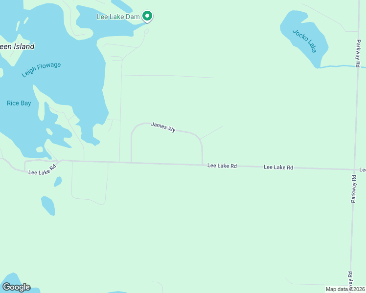 map of restaurants, bars, coffee shops, grocery stores, and more near 9157 James Way in Pound