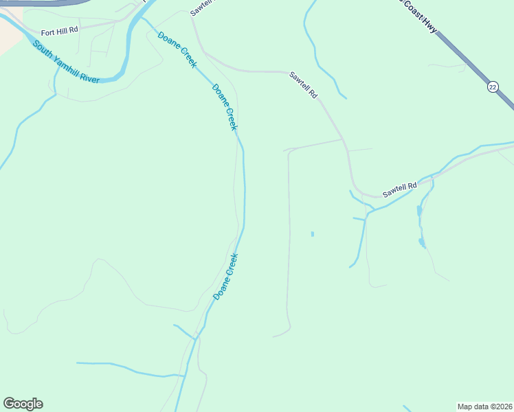 map of restaurants, bars, coffee shops, grocery stores, and more near 22701-23115 Doane Creek Road in Sheridan