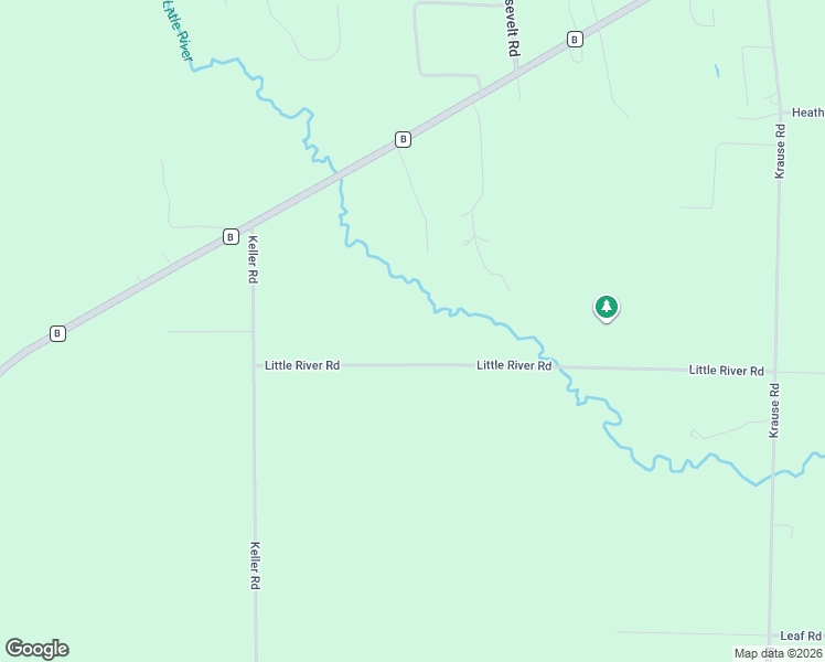 map of restaurants, bars, coffee shops, grocery stores, and more near W1380 Little River Road in Marinette