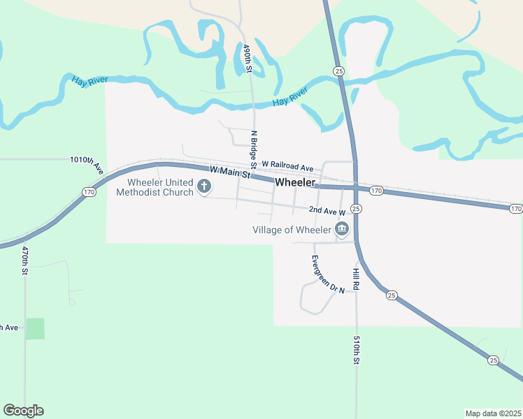 map of restaurants, bars, coffee shops, grocery stores, and more near 504 2nd Avenue West in Wheeler