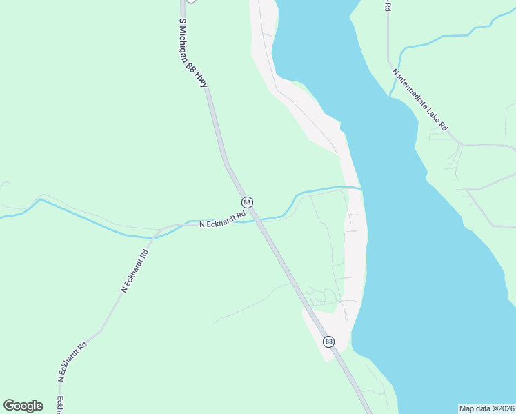 map of restaurants, bars, coffee shops, grocery stores, and more near 612 North M 88 in Central Lake