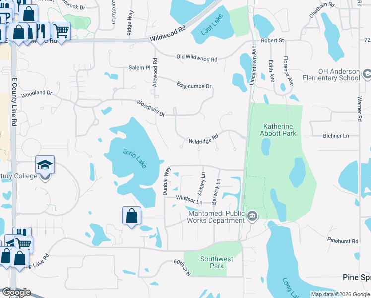 map of restaurants, bars, coffee shops, grocery stores, and more near 938 Cedarleaf Court in Saint Paul
