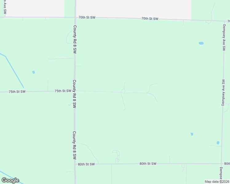 map of restaurants, bars, coffee shops, grocery stores, and more near 3676 75th Street Southwest in Waverly
