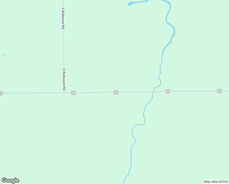 map of restaurants, bars, coffee shops, grocery stores, and more near County Road D in Antigo
